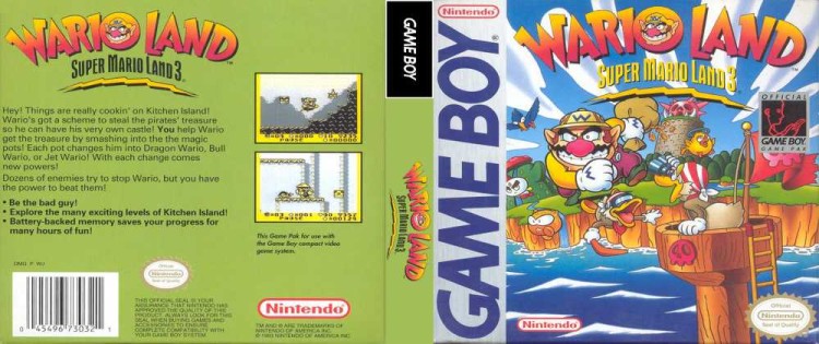 Wario Land - Game Boy | VideoGameX