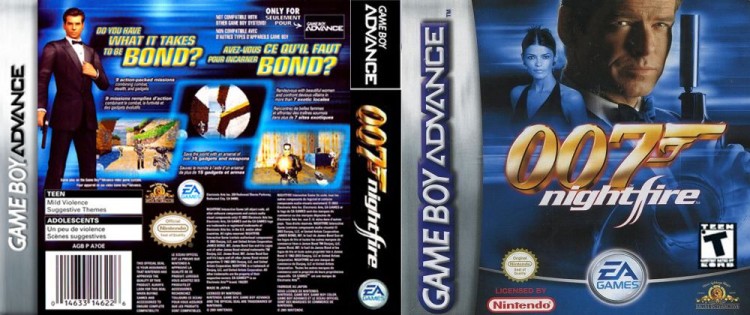 007: NightFire - Game Boy Advance | VideoGameX