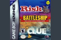 3 Games In 1: Risk / Battleship / Clue - Game Boy Advance | VideoGameX
