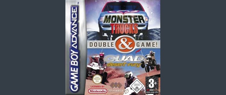 Monster Trucks + Quad Desert Fury - Game Boy Advance | VideoGameX