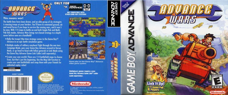 Advance Wars - Game Boy Advance | VideoGameX