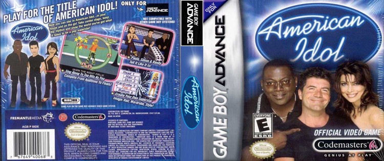 American Idol - Game Boy Advance | VideoGameX