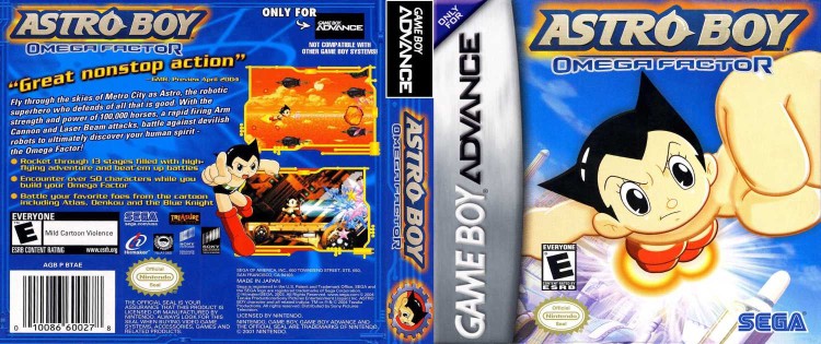 Astro Boy: Omega Factor - Game Boy Advance | VideoGameX