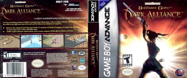 Baldur's Gate: Dark Alliance - Game Boy Advance | VideoGameX