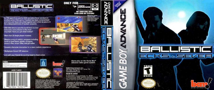 Ballistic: Ecks vs. Sever - Game Boy Advance | VideoGameX