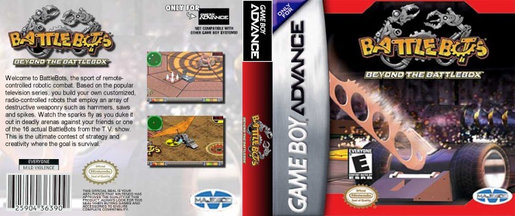 BattleBots: Beyond the Battlebox - Game Boy Advance | VideoGameX