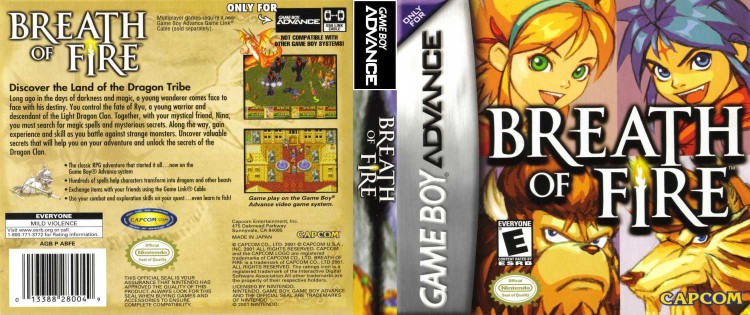 Breath of Fire - Game Boy Advance | VideoGameX