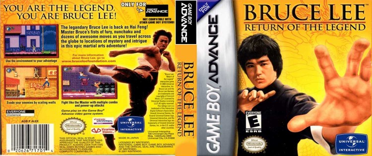 Bruce Lee: Return of the Legend - Game Boy Advance | VideoGameX