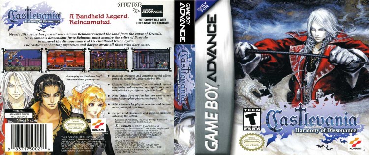 Castlevania: Harmony of Dissonance - Game Boy Advance | VideoGameX