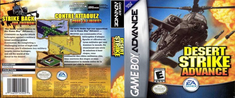 Desert Strike Advance - Game Boy Advance | VideoGameX