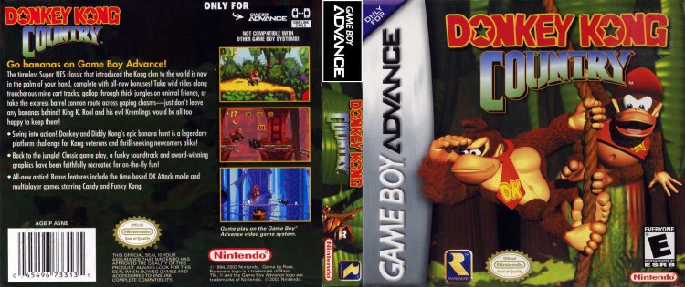 Donkey Kong Country - Game Boy Advance | VideoGameX