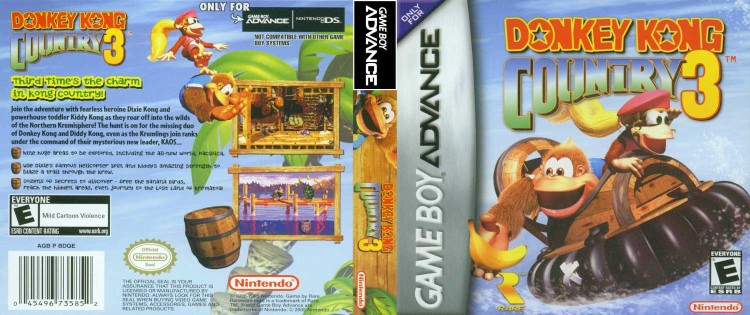 Donkey Kong Country 3 - Game Boy Advance | VideoGameX