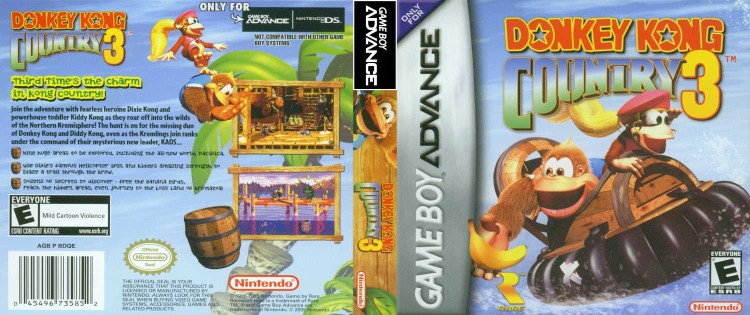 Donkey Kong Country 3 - Game Boy Advance | VideoGameX