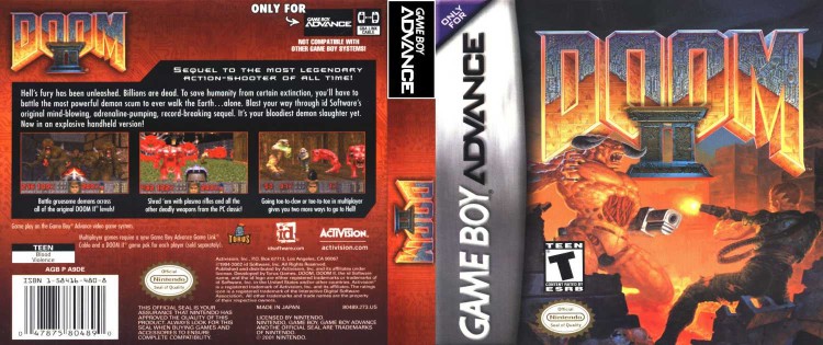 Doom II - Game Boy Advance | VideoGameX
