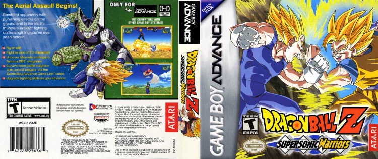 Dragon Ball Z: Supersonic Warriors - Game Boy Advance | VideoGameX