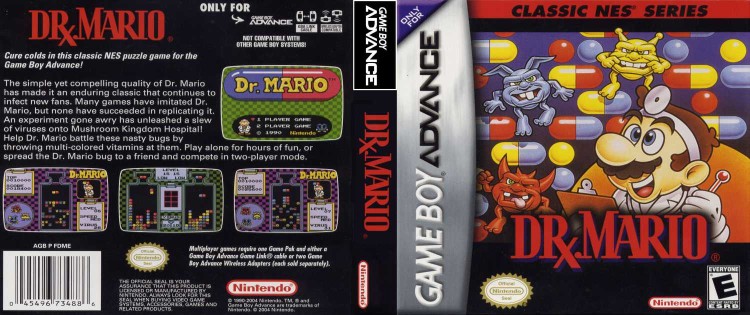 Classic NES Series: Dr. Mario - Game Boy Advance | VideoGameX