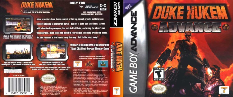 Duke Nukem Advance - Game Boy Advance | VideoGameX