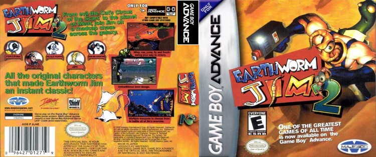 Earthworm Jim 2 - Game Boy Advance | VideoGameX