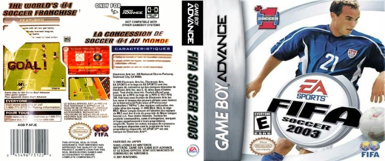 FIFA Soccer 2003 - Game Boy Advance | VideoGameX