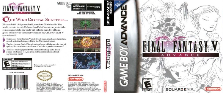 Final Fantasy V Advance - Game Boy Advance | VideoGameX