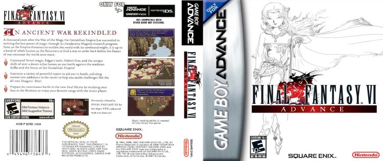 Final Fantasy VI Advance - Game Boy Advance | VideoGameX