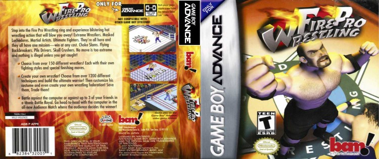 Fire Pro Wrestling - Game Boy Advance | VideoGameX