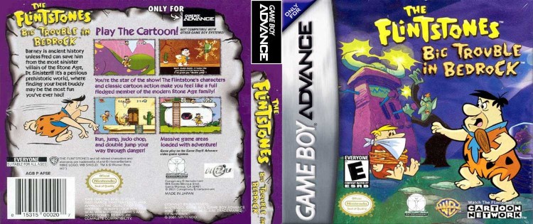 Flintstones: Big Trouble in Bedrock - Game Boy Advance | VideoGameX