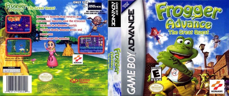 Frogger Advance: The Great Quest - Game Boy Advance | VideoGameX