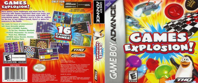 Games Explosion! - Game Boy Advance | VideoGameX