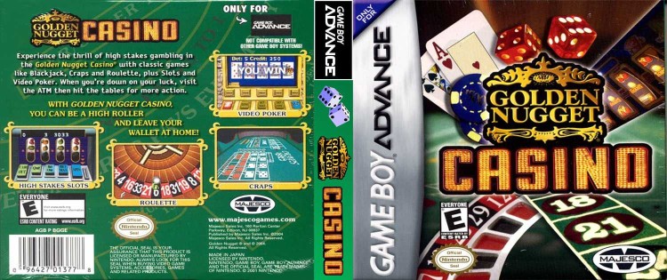 Golden Nugget Casino - Game Boy Advance | VideoGameX