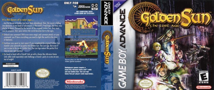 Golden Sun: The Lost Age - Game Boy Advance | VideoGameX