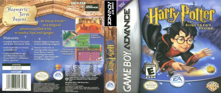 Harry Potter and the Sorcerer's Stone - Game Boy Advance | VideoGameX