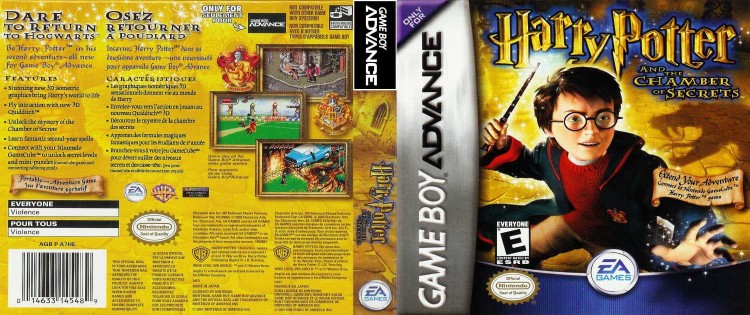 Harry Potter and the Chamber of Secrets - Game Boy Advance | VideoGameX