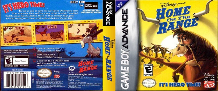 Home on the Range, Disney's - Game Boy Advance | VideoGameX