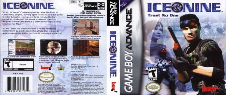Ice Nine - Game Boy Advance | VideoGameX
