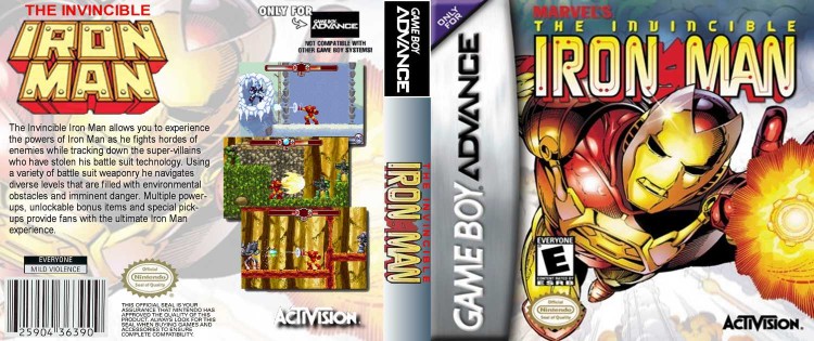 Marvel's The Invincible Iron Man - Game Boy Advance | VideoGameX