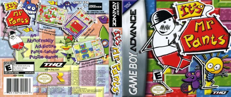 It's Mr. Pants - Game Boy Advance | VideoGameX