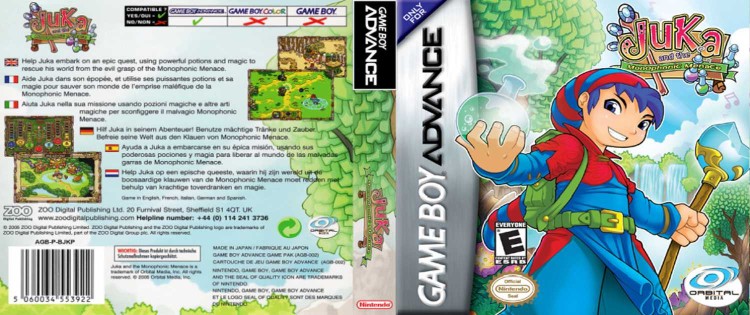 Juka and the Monophonic Menace - Game Boy Advance | VideoGameX