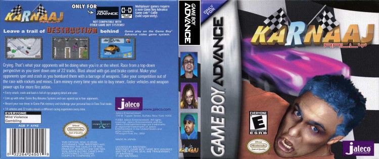 Karnaaj Rally - Game Boy Advance | VideoGameX