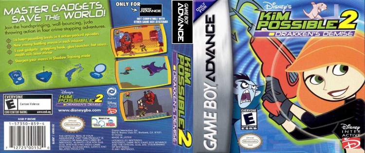 Kim Possible 2, Disney's: Drakken's Demise - Game Boy Advance | VideoGameX