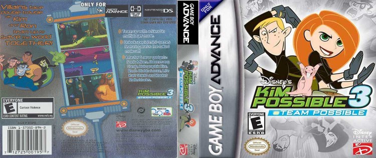 Kim Possible 3, Disney's: Team Possible - Game Boy Advance | VideoGameX