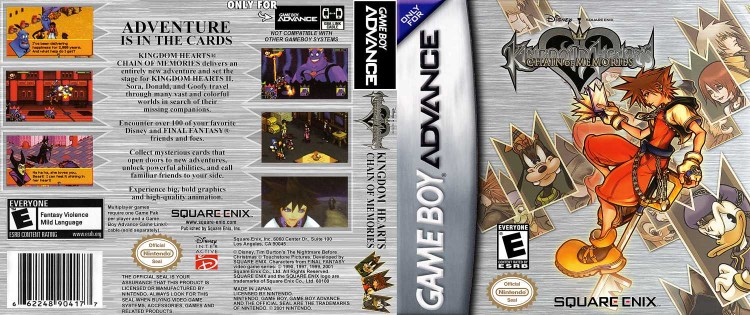 Kingdom Hearts: Chain of Memories - Game Boy Advance | VideoGameX