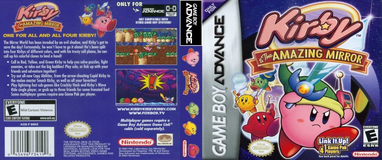 Kirby & The Amazing Mirror - Game Boy Advance | VideoGameX