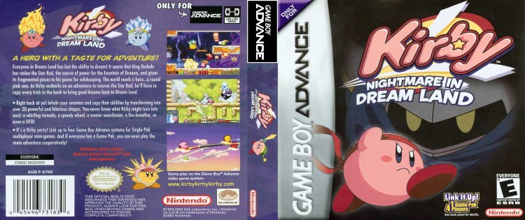 Kirby: Nightmare in Dream Land - Game Boy Advance | VideoGameX