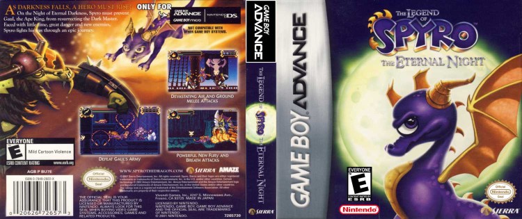 Legend of Spyro, The: The Eternal Night - Game Boy Advance | VideoGameX