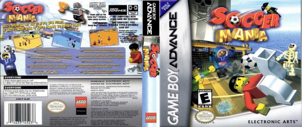 LEGO Soccer Mania Game Boy Advance VideoGameX