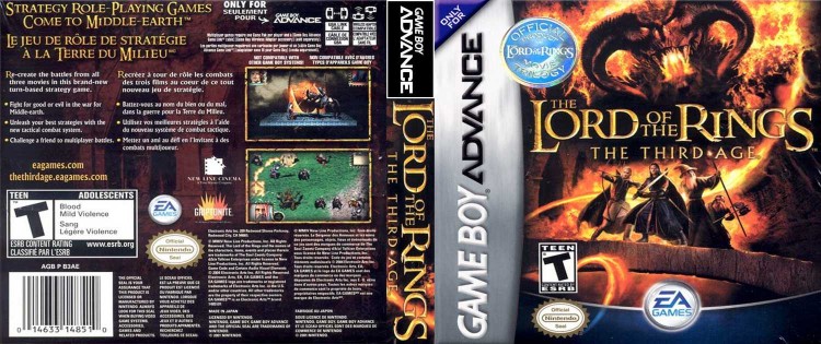 Lord of the Rings: Third Age - Game Boy Advance | VideoGameX