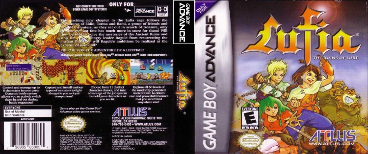 Lufia: The Ruins of Lore - Game Boy Advance | VideoGameX