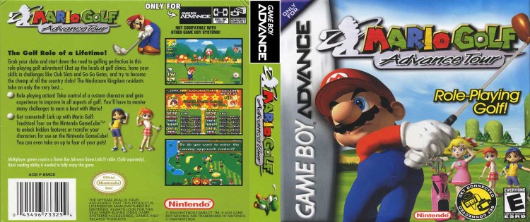 Mario Golf: Advance Tour - Game Boy Advance | VideoGameX