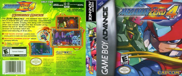 Mega Man Zero 4 - Game Boy Advance | VideoGameX